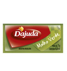 Molho Verde D'ajuda - Sachê 192x7g