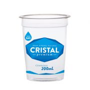 Água Mineral Copo 200ml Cristal Premium