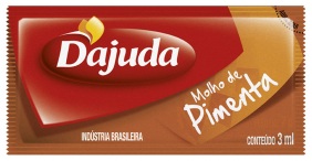 Molho de Pimenta Tradicional D'Ajuda Sachê 250x3ml