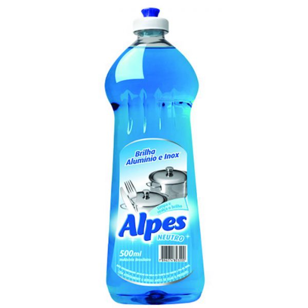 Brilha Alumínio/Inox Neutro 500ml Alpes