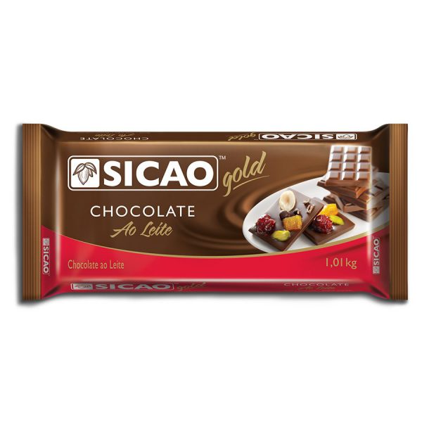 Chocolate ao Leite GOLD 1,01kg - SICAO