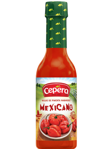 Molho de Pimenta Mexicano 60ml Cepera