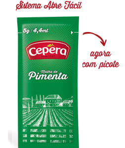 Molho de Pimenta Sachet 175x5g/4,4ml Cepera