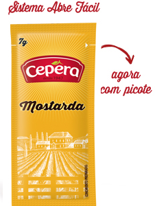 Sachet Mostarda Cepera 175x7g